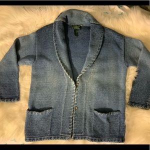 Exclusive hand knit sweater for Ralph Lauren